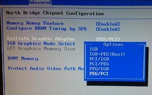 initiate graphic adapter igd peg|Is it possible to project on dual.